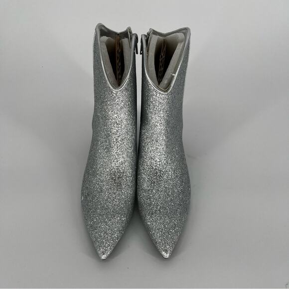 On 34th Aatira Tulip booties silver glitter - 6 - Picture 5 of 10